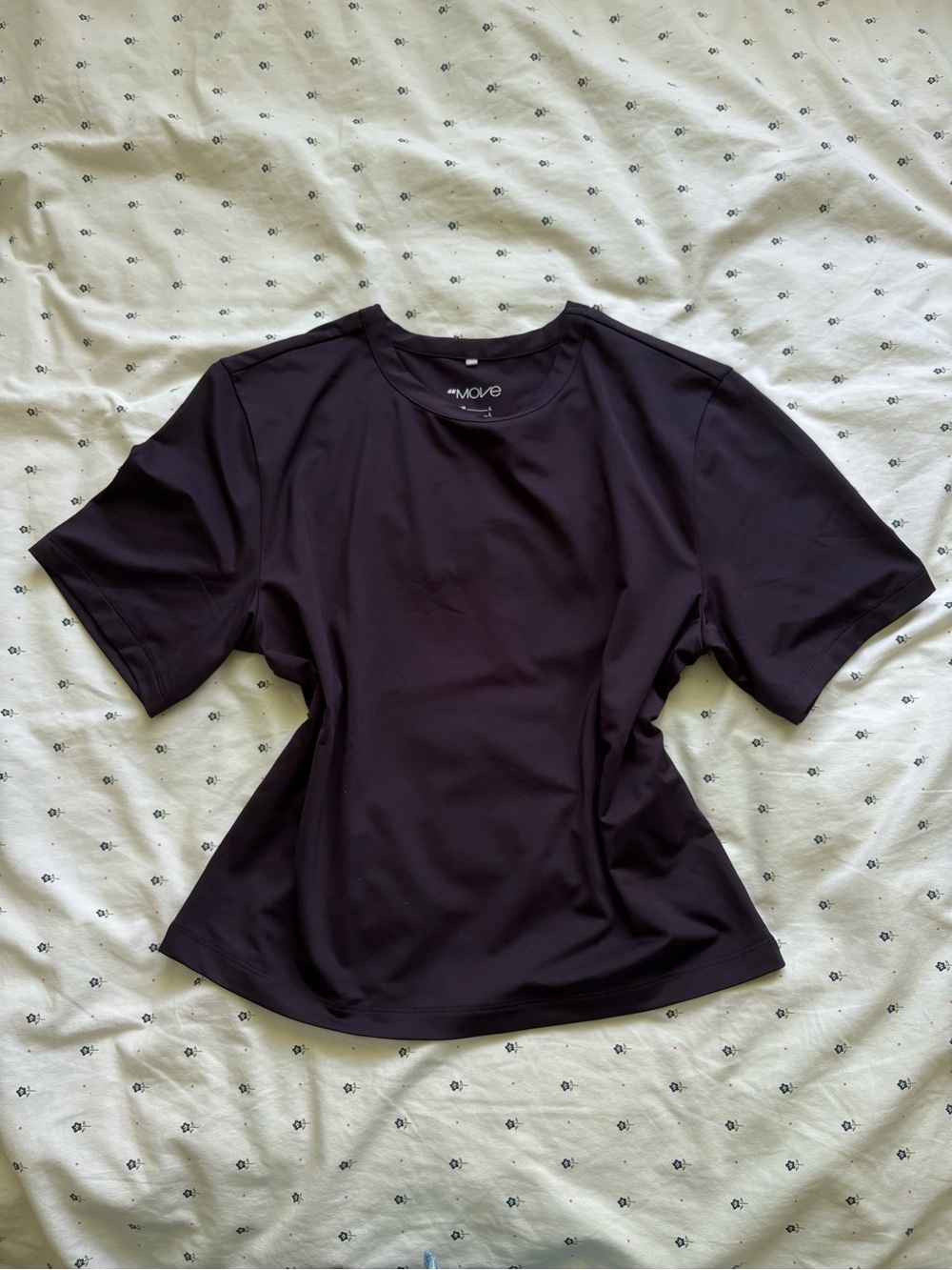 Plum workout shirt